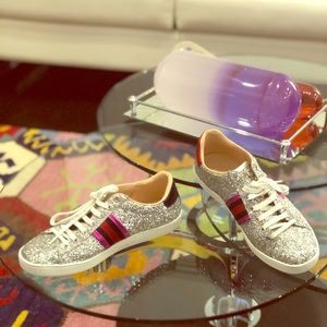 Gucci Ace Glitter Sneakers/ Tennis Shoes